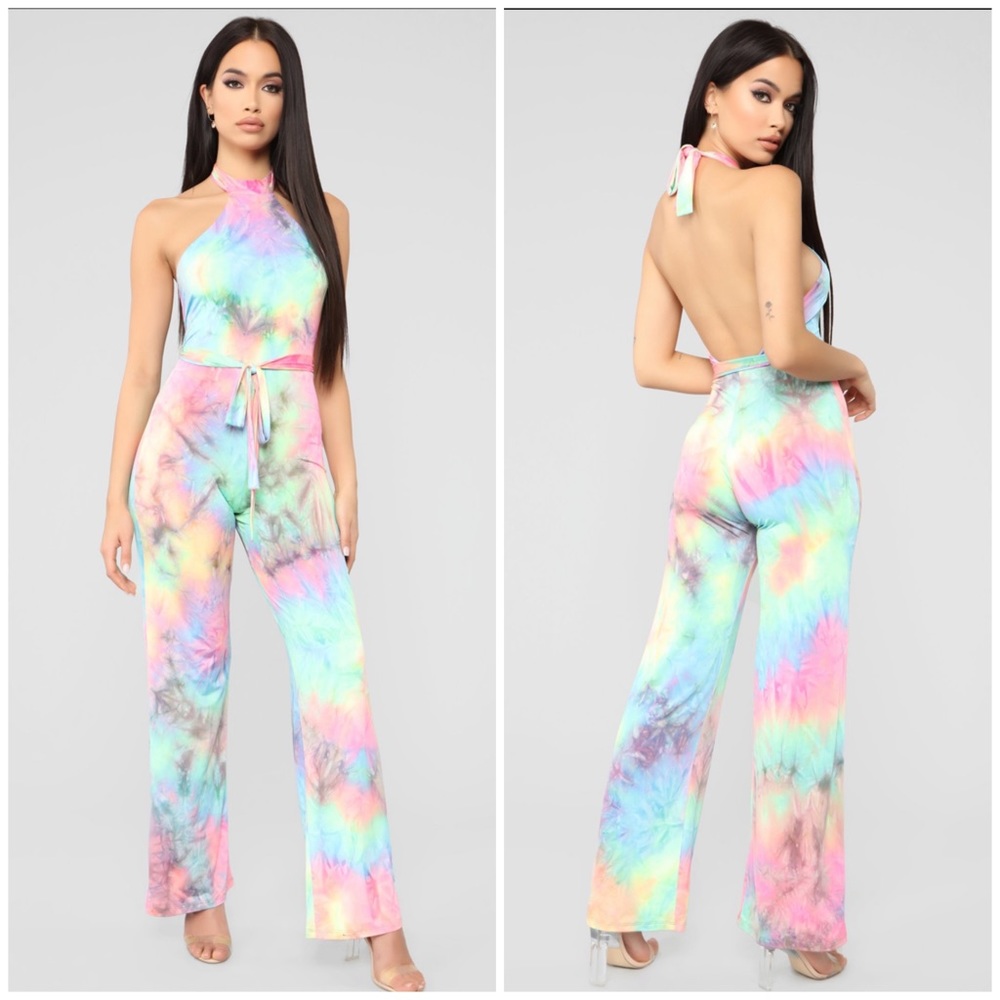 Tie Dye Jumpsuit